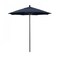 California Umbrella 7.5' Black Aluminum Market Patio Umbrella, Sunbrella Spectrum Indigo 194061334225 - alternate 1